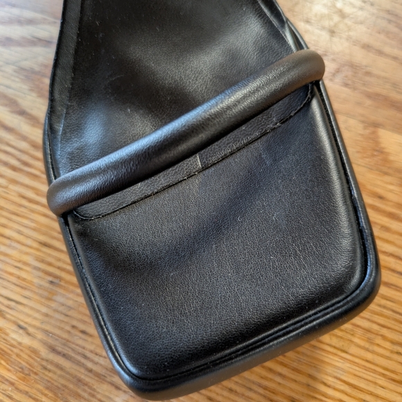 Charles & Keith Black Platform Ankle Strap Sandals Size 36 - Picture 5 of 15